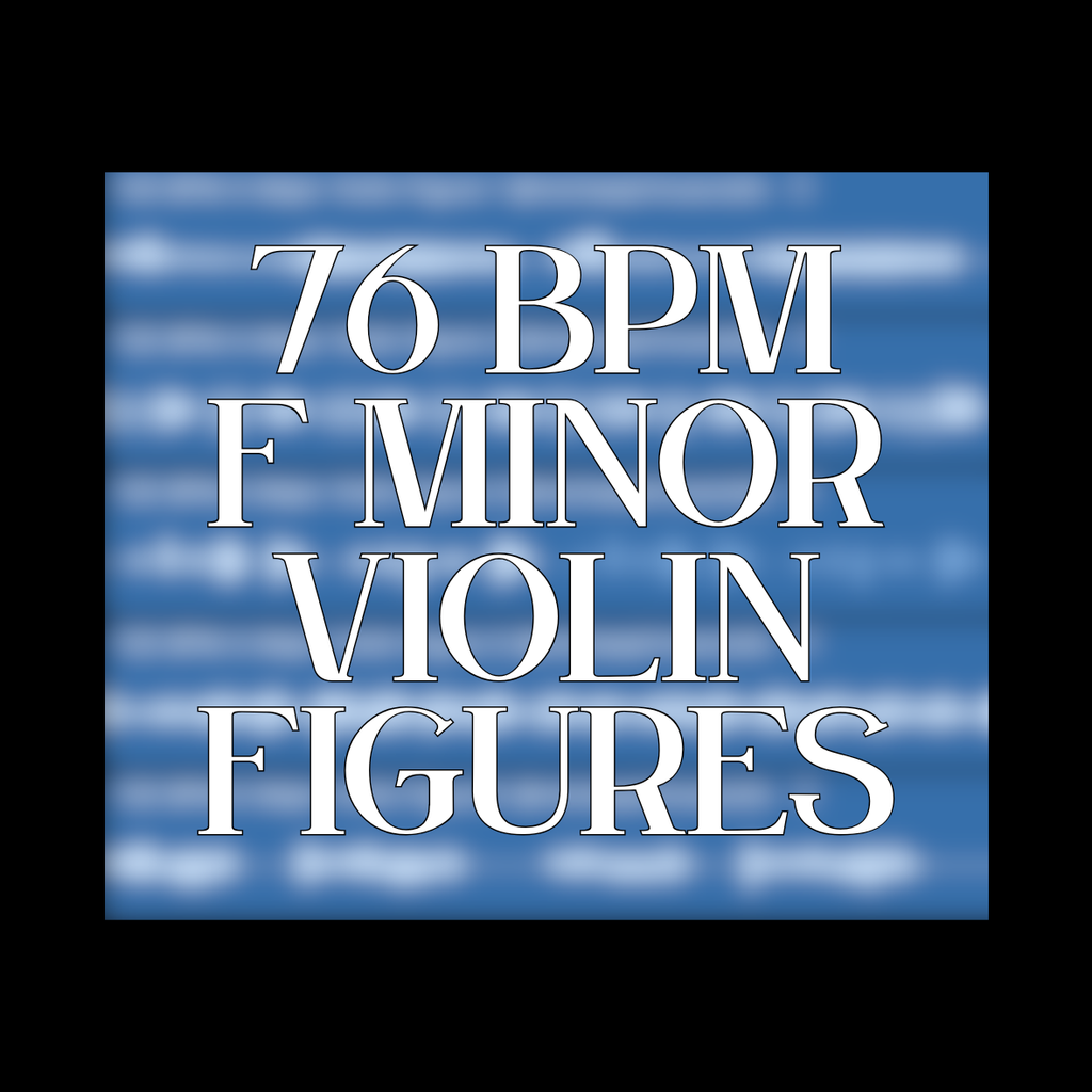 76 BPM F Minor Violin Figures Sample Pack 1