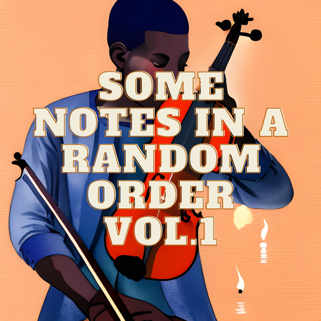 Violin Sample Pack- Some Notes in a Random Order Vol. 1
